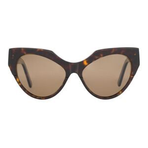 Andy Wolf Brown Acetate Women's Sunglasses